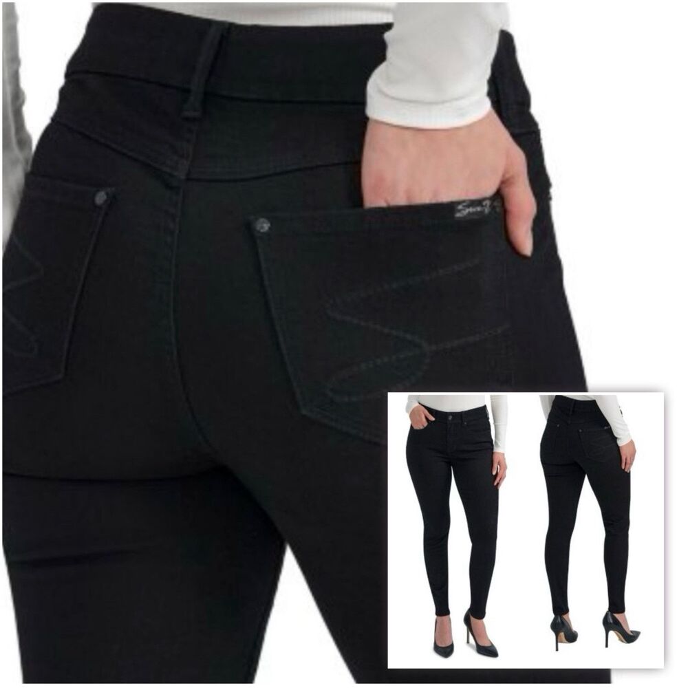 Seven7 Tummyless Slimmer Silhouette Women's Size 14 Body Sculping Skinny Jeans